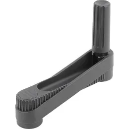 KIPP A=80 HANDKURBEL OHNE QUERBOHRUNG