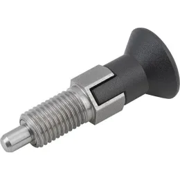 Gr. 2 Form C Edelstahl Arretierstift, n. gehärtet verl. Hub Kipp