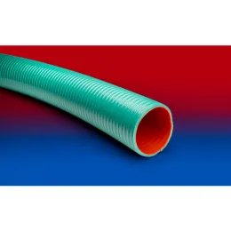 Norres Abriebfester und antistatischer Saug- und Förderschlauch NORPLAST® PUR-CU 387 AS