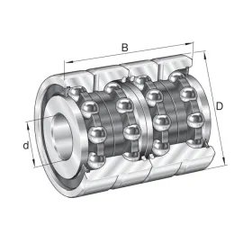 ZKLN3062 INA Axial-Schrägkugellager