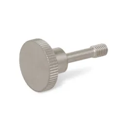 Ganter Rändelschrauben, Edelstahl GN464.2