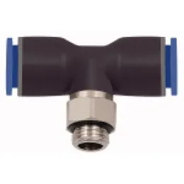 Riegler T-Steckverschraubung »Blaue Serie« drehbar G1/2