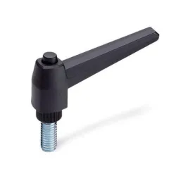 Ganter Verstellbare Klemmhebel mit Ausrastknopf GN503-80
