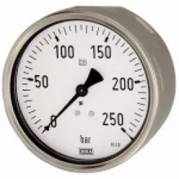 Riegler Manometer Robust, G1/2 hinten exzentrisch