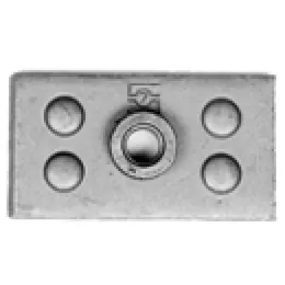 Stauff Anschweissplatte Gr. 2D