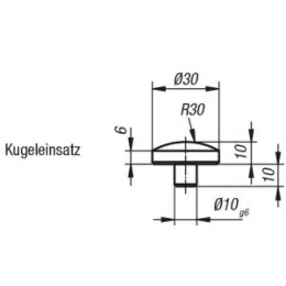 Kipp Kugeleinsatz Kipp