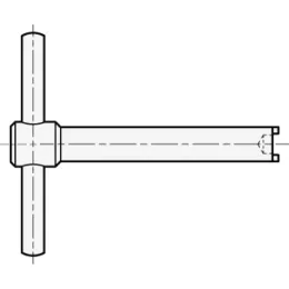 Ganter Montagewerkzeuge, für federnde Druckstücke GN 616.2, Stahl