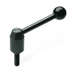 Ganter Sicherheits-Spannhebel mit Schaube, schräg GN312