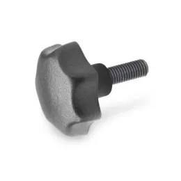 Ganter Sterngriffschrauben GN6336.4, Gusseisen