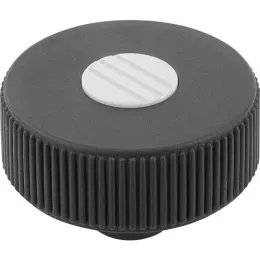Form K D=40 M5, Deckel lichtgrau Kipp