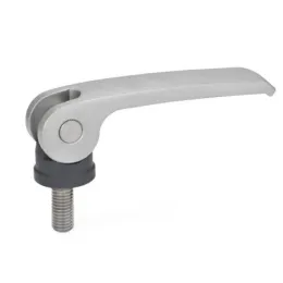 Ganter Exzenterspanner, Edelstahl GN927.5-101, Kunststoff-Auflagescheibe ohne Stellmutter