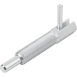 ARRETIERBOLZEN GR.9 D1=M08 FORM:C MIT RASTNUT OHNE KONTERMUTTER STAHL BLAU KIPP