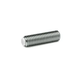 Ganter Gewindestifte, Edelstahl GN913.5-M8, Kunststoff (Polyacetal POM)