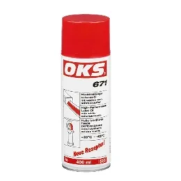 671-400 ml, mit weißen Festschmierstoffen, Spray OKS