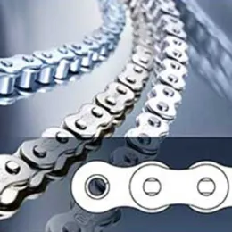 IWIS EUROCHAIN® Rollenkette, vernickelte Ausführung