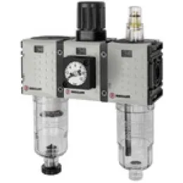 Riegler Wartungseinheit 3-teilig »FUTURA-mini« Metallbehälter G1/4