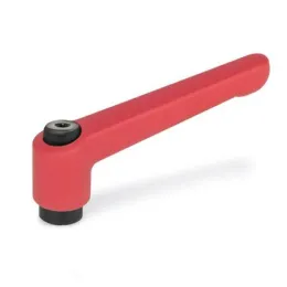 Ganter Verstellbare Klemmhebel, Rot GN300
