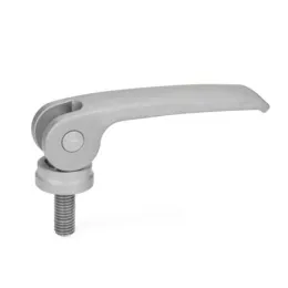 Ganter Exzenterspanner, Edelstahl GN927.7-101, Edelstahl-Auflagescheibe ohne Stellmutter
