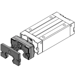 Ewellix Kombi LLTHZ, Schmierelement, zusätzliche Vorsatzdichtung, zusätzlicher Metallabstreifer