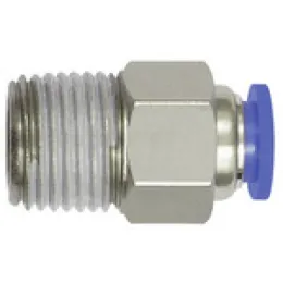 Riegler Gerade Steckverschraubung »Blaue Serie« mini R1/8