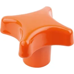 GG Kunststoffbeschichtet Form C, D1=63, D4=12h7, orange Kipp