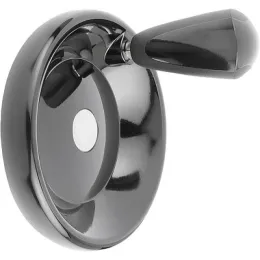 mit drehbaren Griff unmontiert, Form D, D=160, D5=10 Kipp