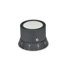 Ganter Drehknöpfe, Aluminium GN726.2