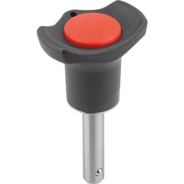 KIPP D1=12 L=60 KUGELSPERRBOLZEN MIT PILZGRIFF