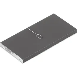 Aluminium horizontal Nullmarke Kipp