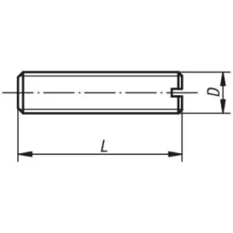 Gewindestift M6x45 Norelem