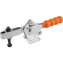 horizontal Edelstahl mit waagrechtem Fuss, P=75 Kipp