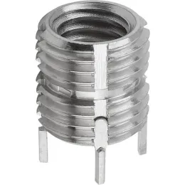 selbstsichernd D1=M6, D2=M10x1,25 Edelstahl Kipp