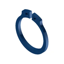 Seeger Sicherungsring AS schwere Ausführung für Wellen, Federstahl