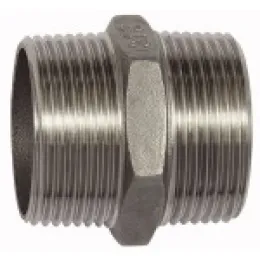 Sechskant R1 1/2 SW 50 Edelstahl 1.4408 Riegler