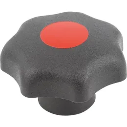 D1=50 M8 Form K, Deckel verkehrsrot Kipp