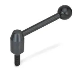 Ganter Verstellbare Spannhebel GN212.3-28, Hebel schräg