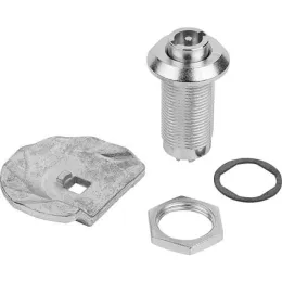 Kipp Drehriegel mit Stufenzunge Doppelbart 3mm