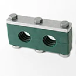 Stauff Komplettschelle Gr. 4, 25/25 mm Schwere Doppel-Baureihe, Polypropylen