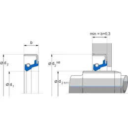 36X52X9 B1 72NBR902 Freudenberg
