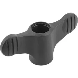 Flügelgriff A=75 M10 Form D Edelstahl Kipp