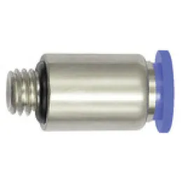 Riegler Gerade Steckverschraubung »Blaue Serie« mini rund M3