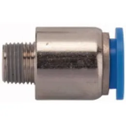 Riegler Gerade Steckverschraubung »Blaue Serie« rund, R3/8