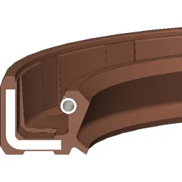 Dichtomatik Wellendichtring mit Feder WAS 19