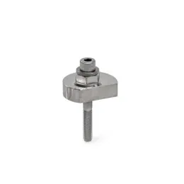 Ganter Spiralexzenter, Edelstahl, Spannung radial, Schraube von der Bedienseite GN918.5 SKS-L