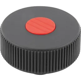 Form H D=40, D3=6, Deckel verkehrsrot Kipp