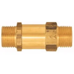 Riegler Rückschlagventil Durchgangsform Messing