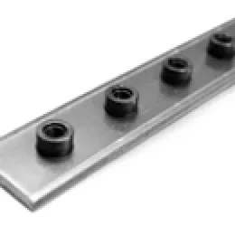 Stauff Reihen-Anschweissplatte Gr. 4