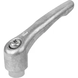 KIPP KLEMMHEBEL GR. 2 M06, ZINK BLANK, KOMP: EDELSTAHL BLANK