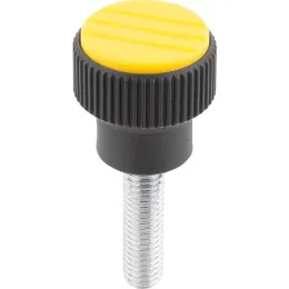 M8x40 Deckel rapsgelb Kipp